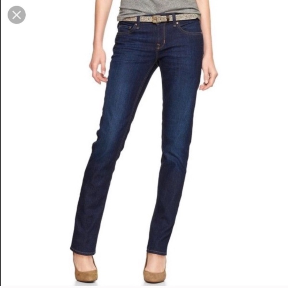 GAP 1969 Real Straight Dark Wash Jeans 27